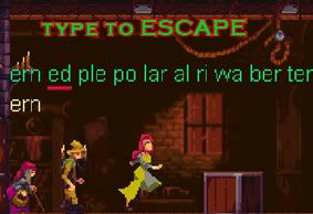 Type to Escape - Run 3 Away