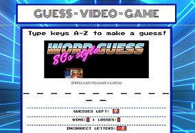 Guess Video Game